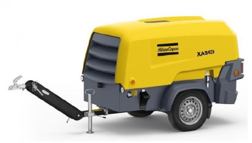 Pojazdný kompresor Atlas Copco XAS 88 Kd